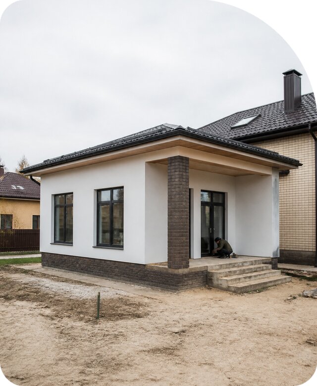 Строительство одноэтажной пристройки в Качканаре от 461385 р. | РадиДОМА-Кчк